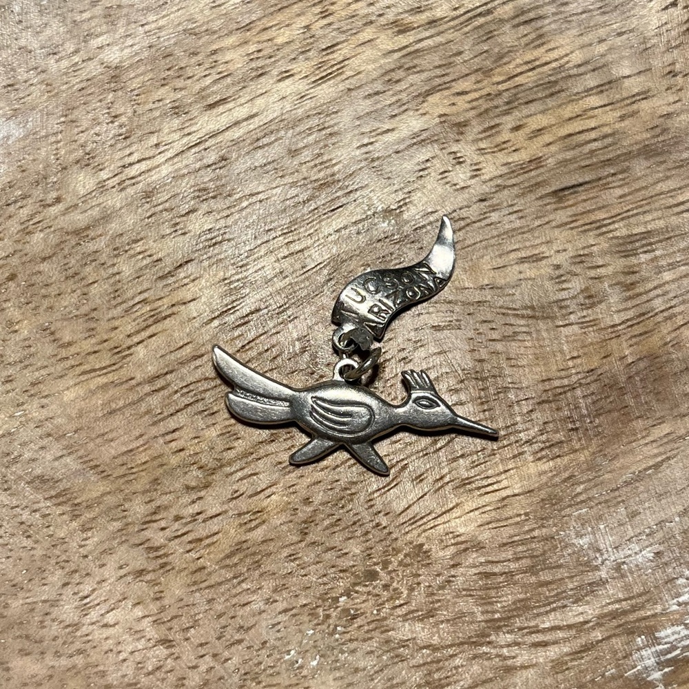 JP 925 Sterling Silver Roadrunner Tucson Arizona Charm